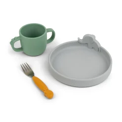 Peekaboo dinner set - Deer friends - Colour mix