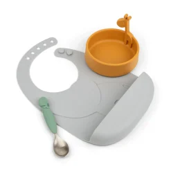 Peekaboo first meal set - Deer friends - Colour mix
