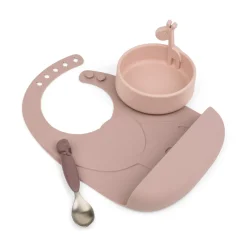 Peekaboo first meal set - Deer friends - Powder