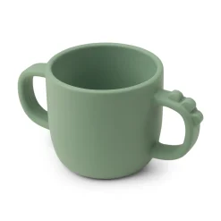Peekaboo 2-handle cup - Croco - Green