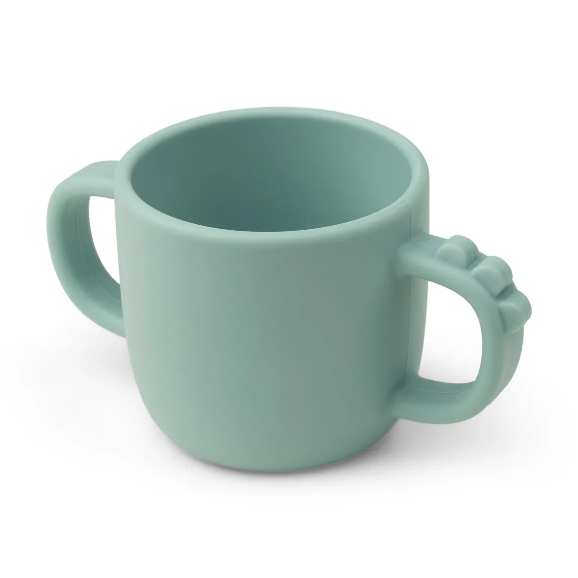 Peekaboo 2-handle cup - Croco - Blue