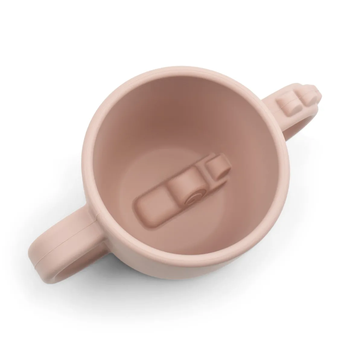 Peekaboo 2-handle cup - Croco - Powder