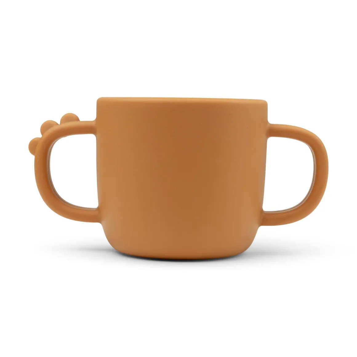 Peekaboo 2-handle cup - Croco - Mustard