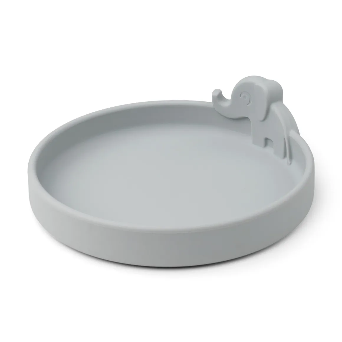 Peekaboo plate - Elphee - Grey