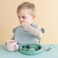Peekaboo plate - Elphee - Green