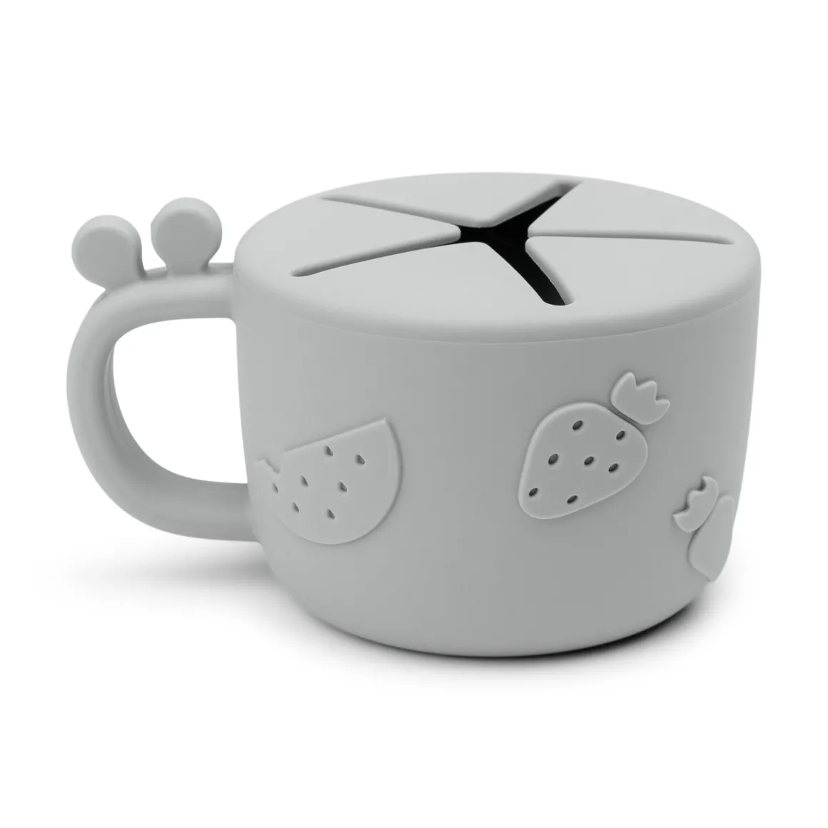 Peekaboo snack cup - Raffi - Grey
