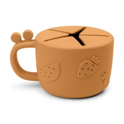 Peekaboo snack cup - Raffi - Mustard