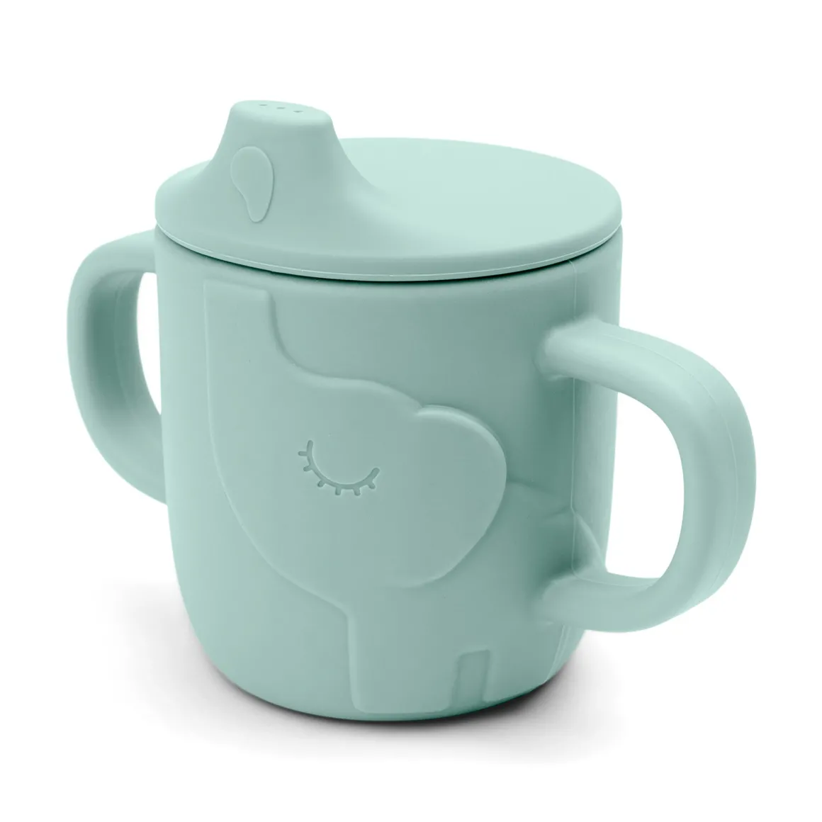 Peekaboo spout cup - Elphee - Blue