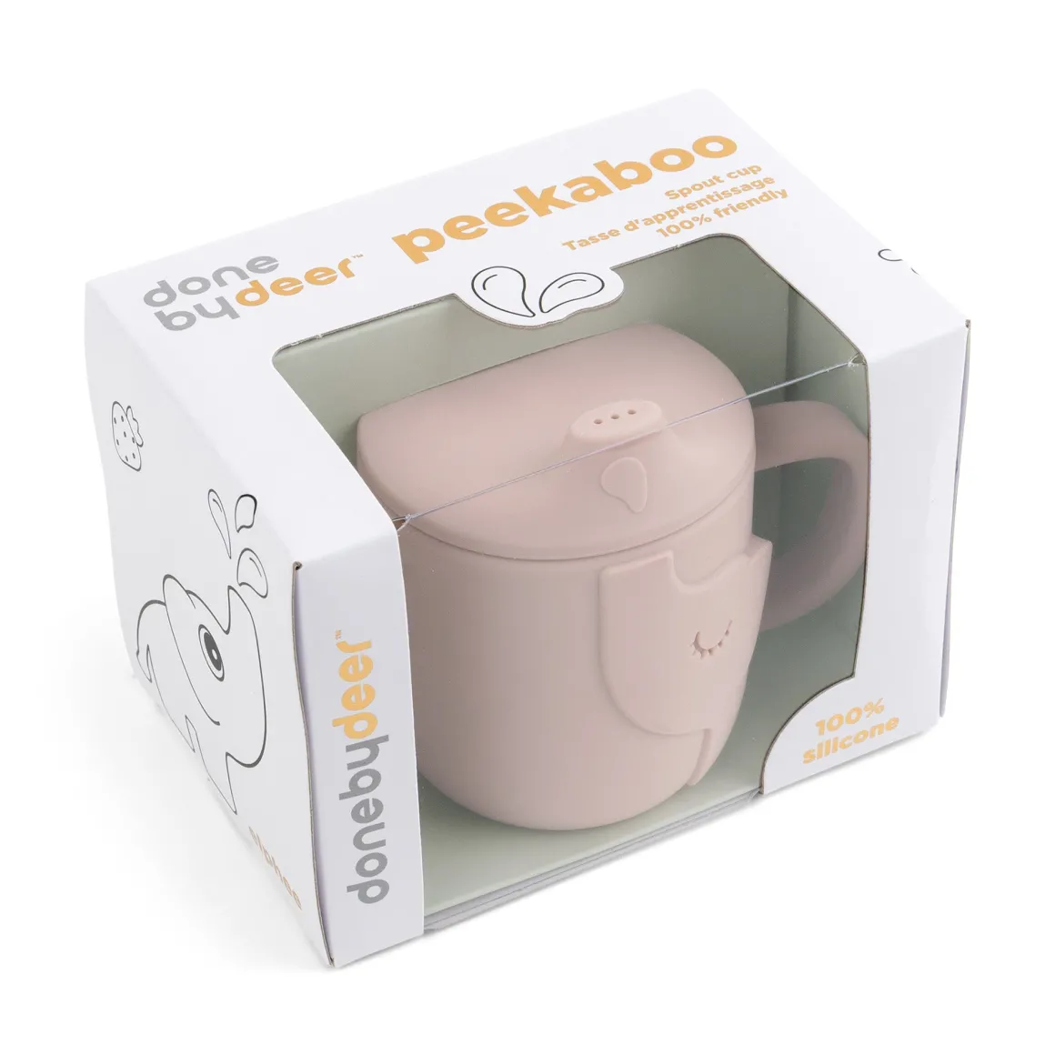 Peekaboo spout cup - Elphee - Powder