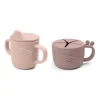 Peekaboo spout/snack cup set - Deer friends - Powder