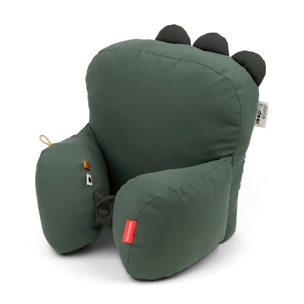 Pram pillow - Croco - Green