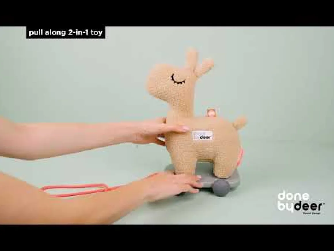 Pull along 2-in-1 toy - Lalee - Sand