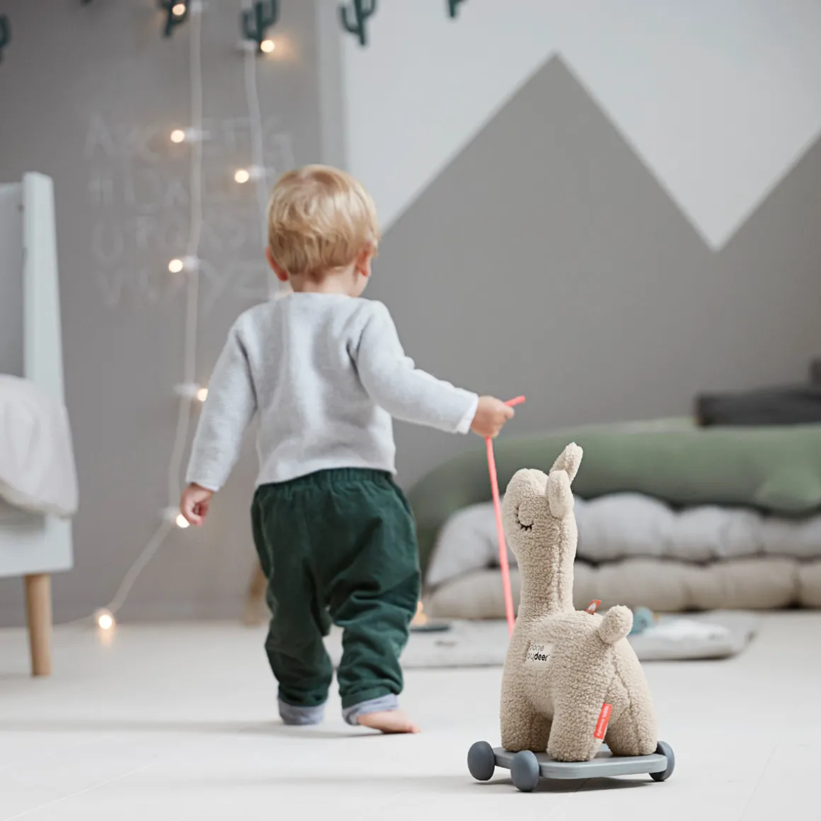 Pull along 2-in-1 toy - Lalee - Sand