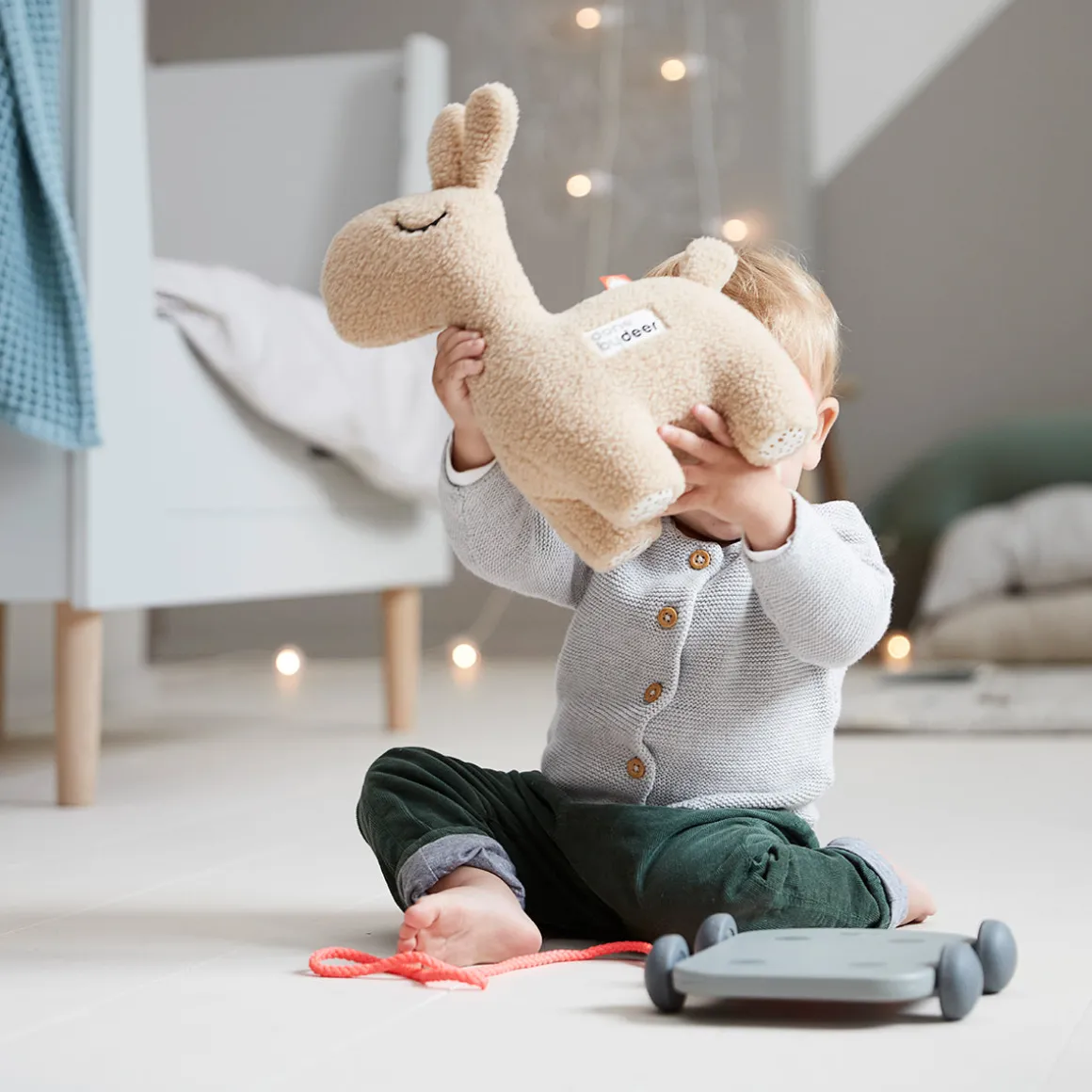 Pull along 2-in-1 toy - Lalee - Sand