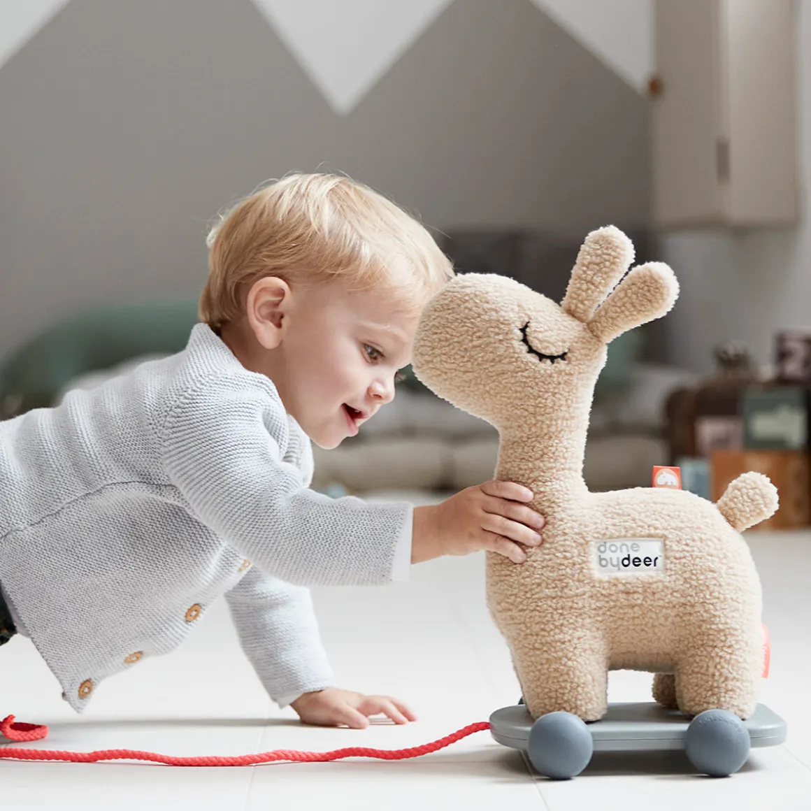 Pull along 2-in-1 toy - Lalee - Sand