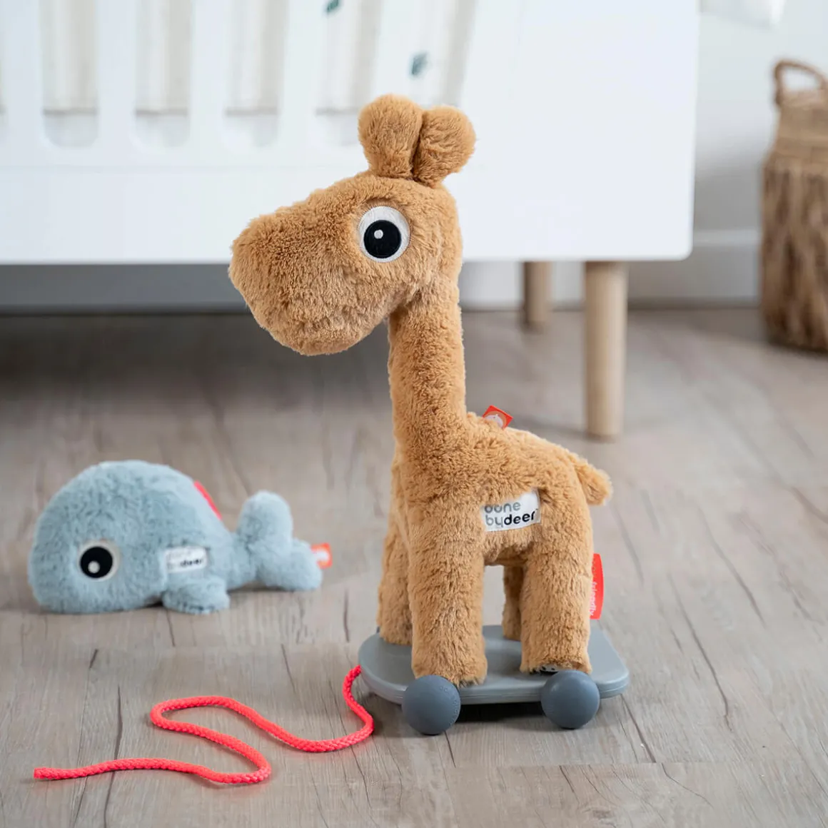 Pull along 2-in-1 toy - Raffi - Mustard