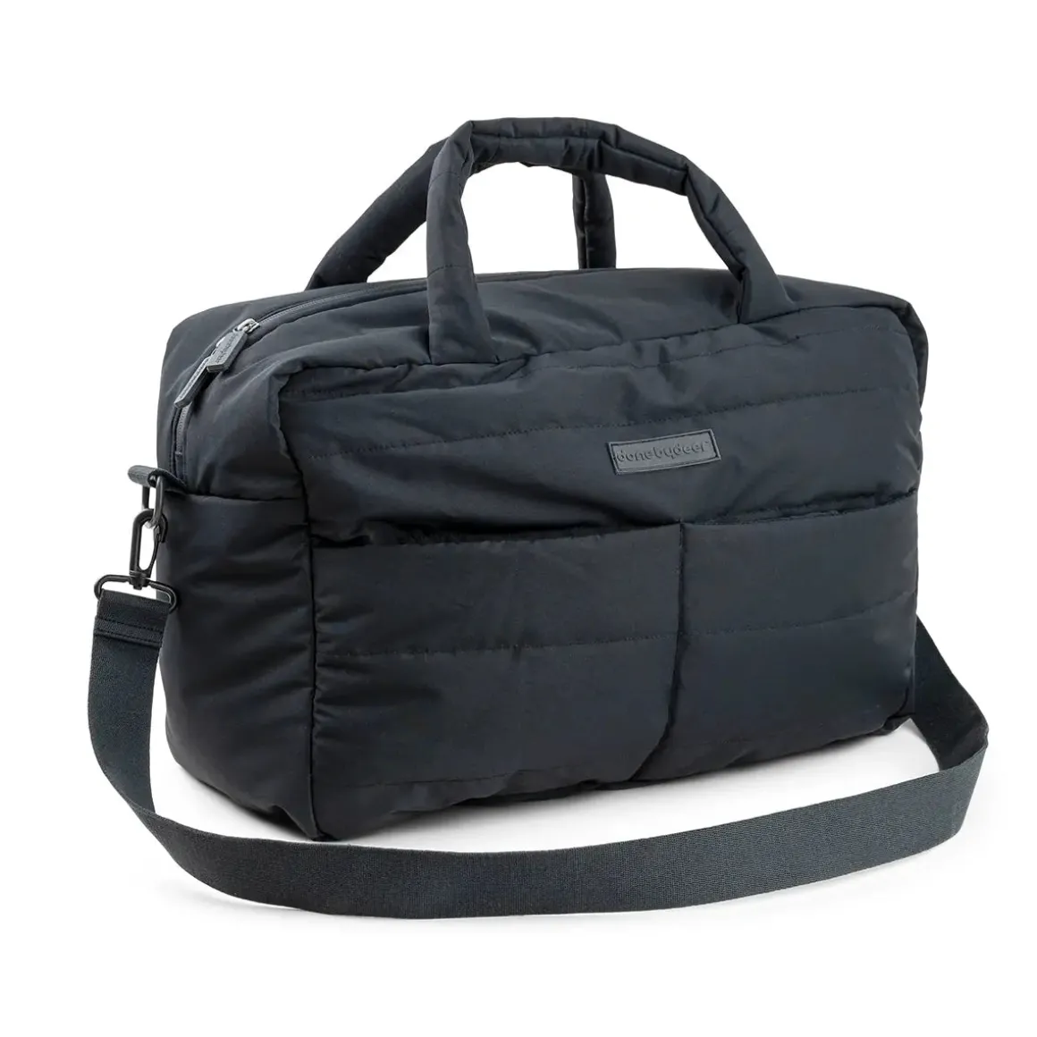 Quilted changing bag - Black