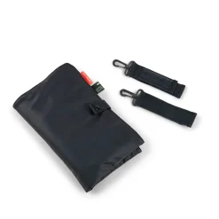 Quilted changing bag - Black
