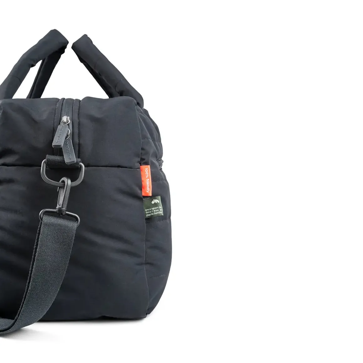 Quilted changing bag - Black