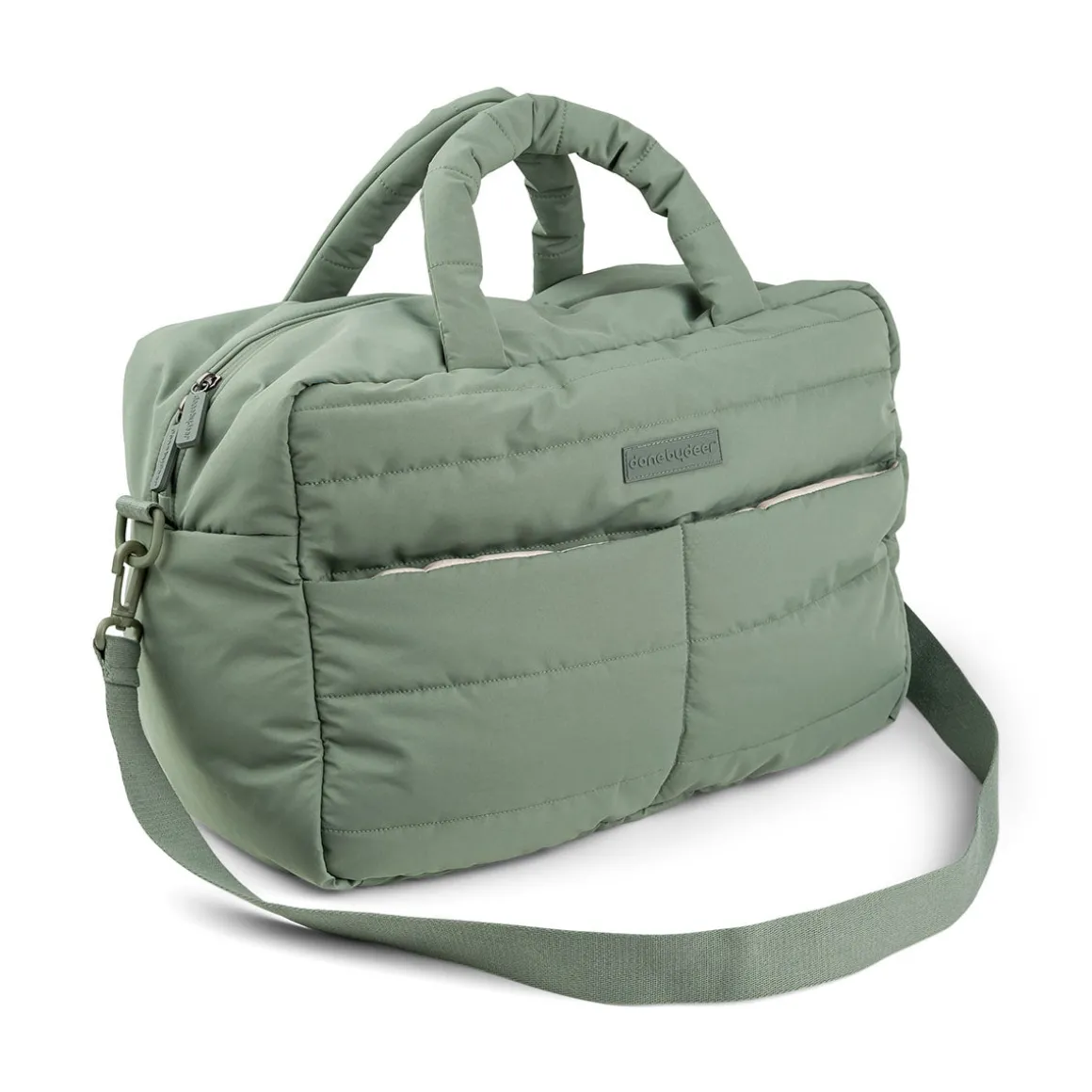 Quilted changing bag - Green