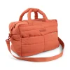 Quilted changing bag - Papaya