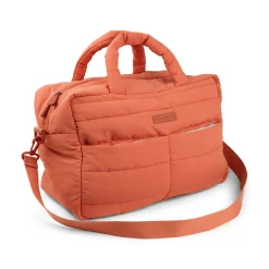 Quilted changing bag - Papaya