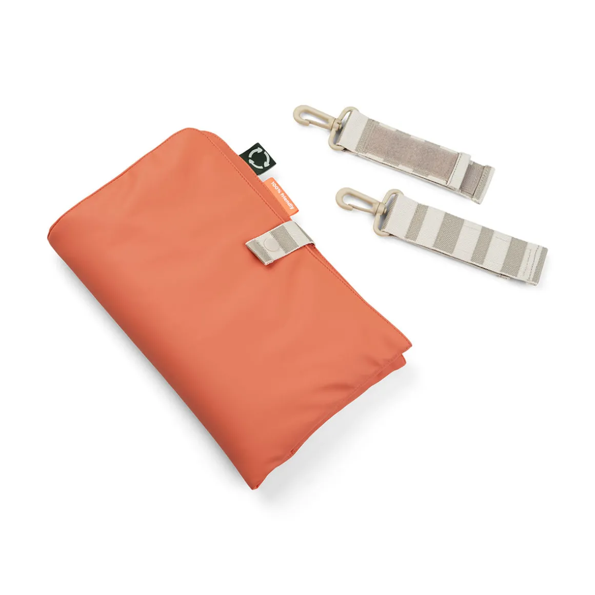Quilted changing bag - Papaya