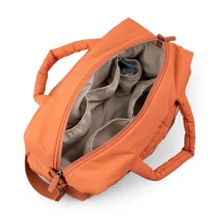 Quilted changing bag - Papaya
