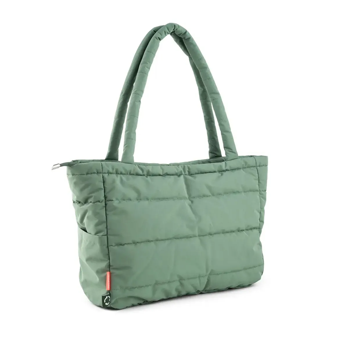 Quilted changing tote bag - Green