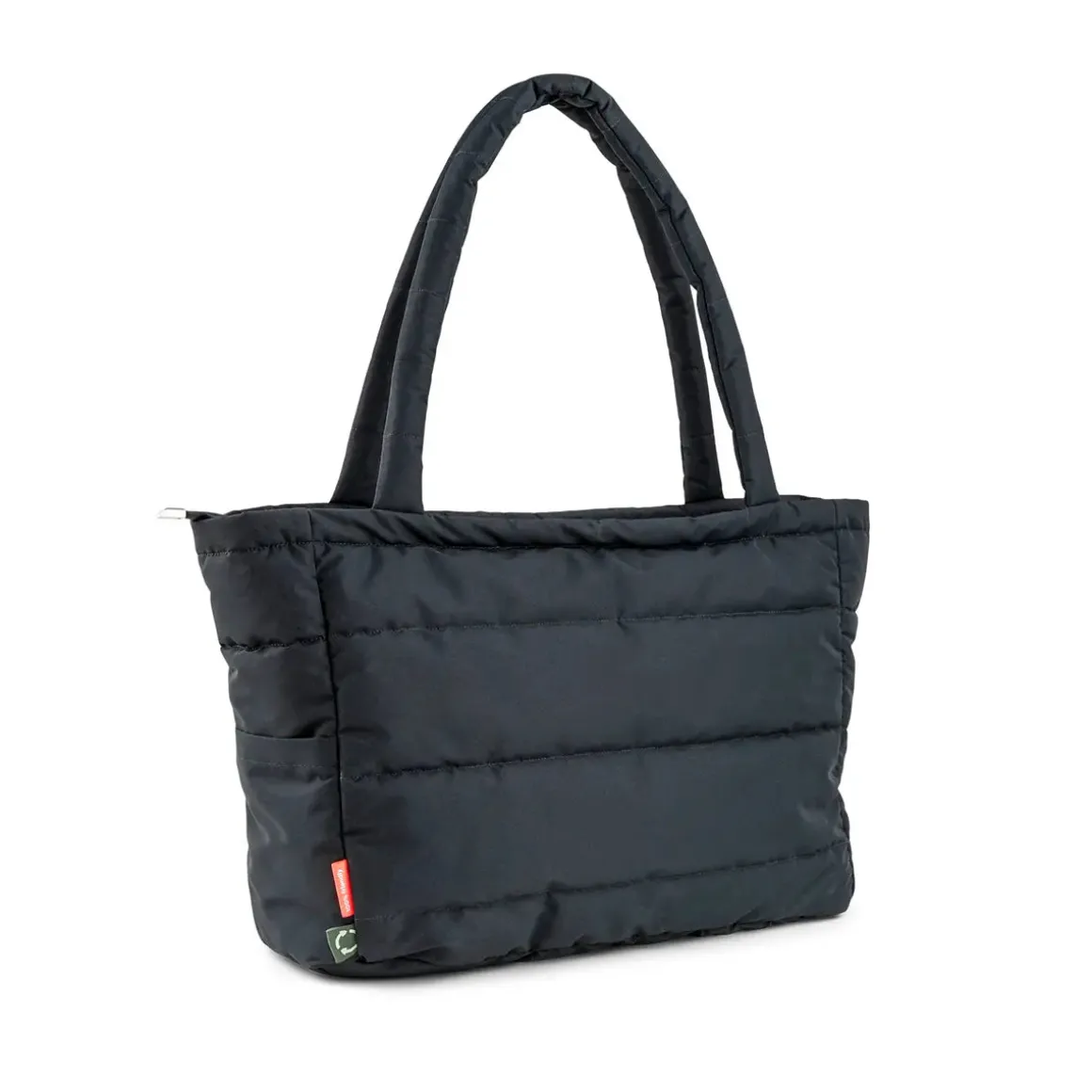 Quilted changing tote bag - Black