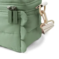 Quilted insulation bag - Croco - Green