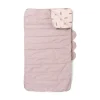 Quilted kids slumber bag - Croco - Powder