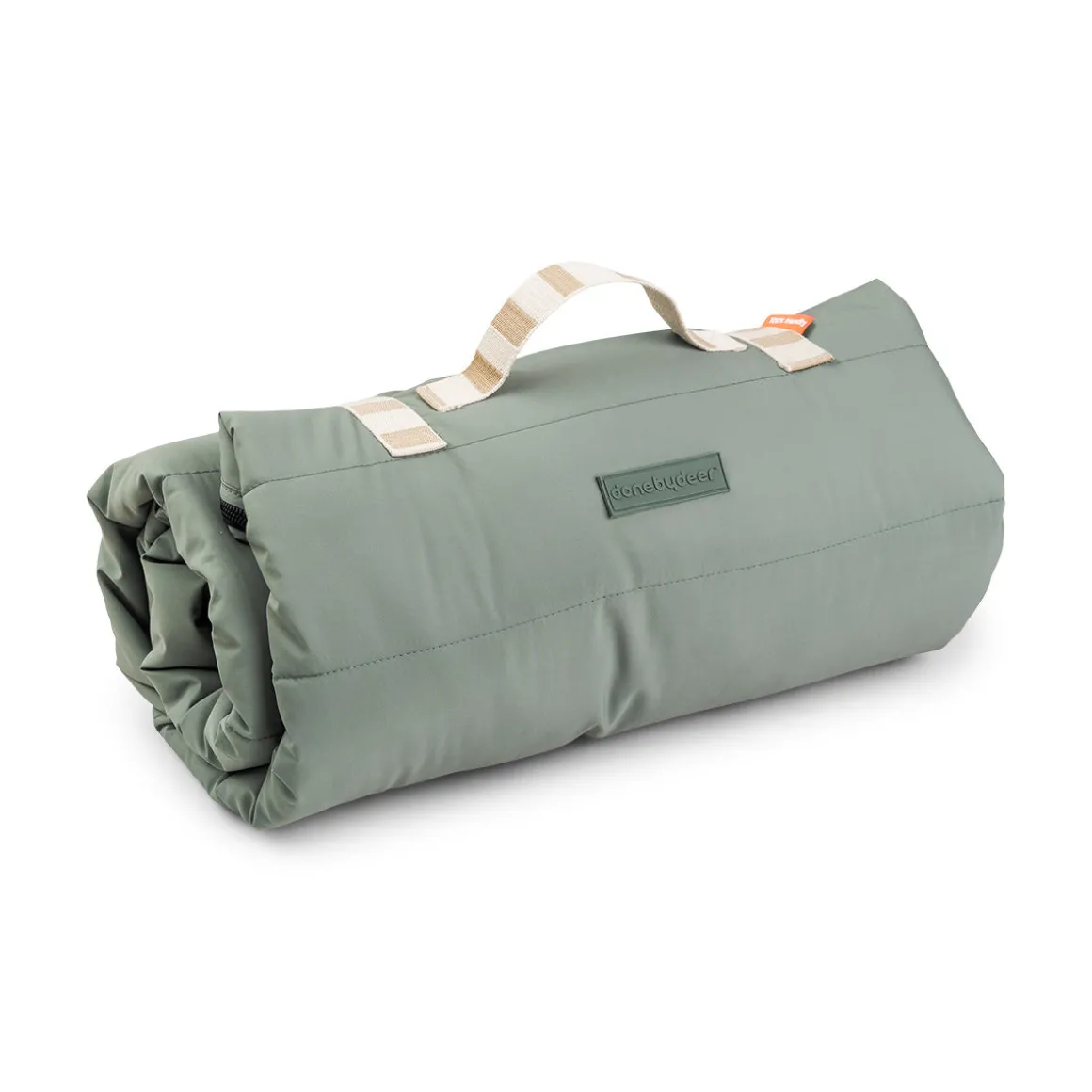 Quilted kids slumber bag - Croco - Green