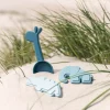 Sand play set 3 pcs - Deer friends - Blue