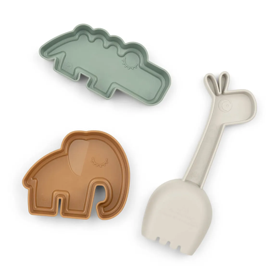 Sand play set 3 pcs - Deer friends - Colour mix