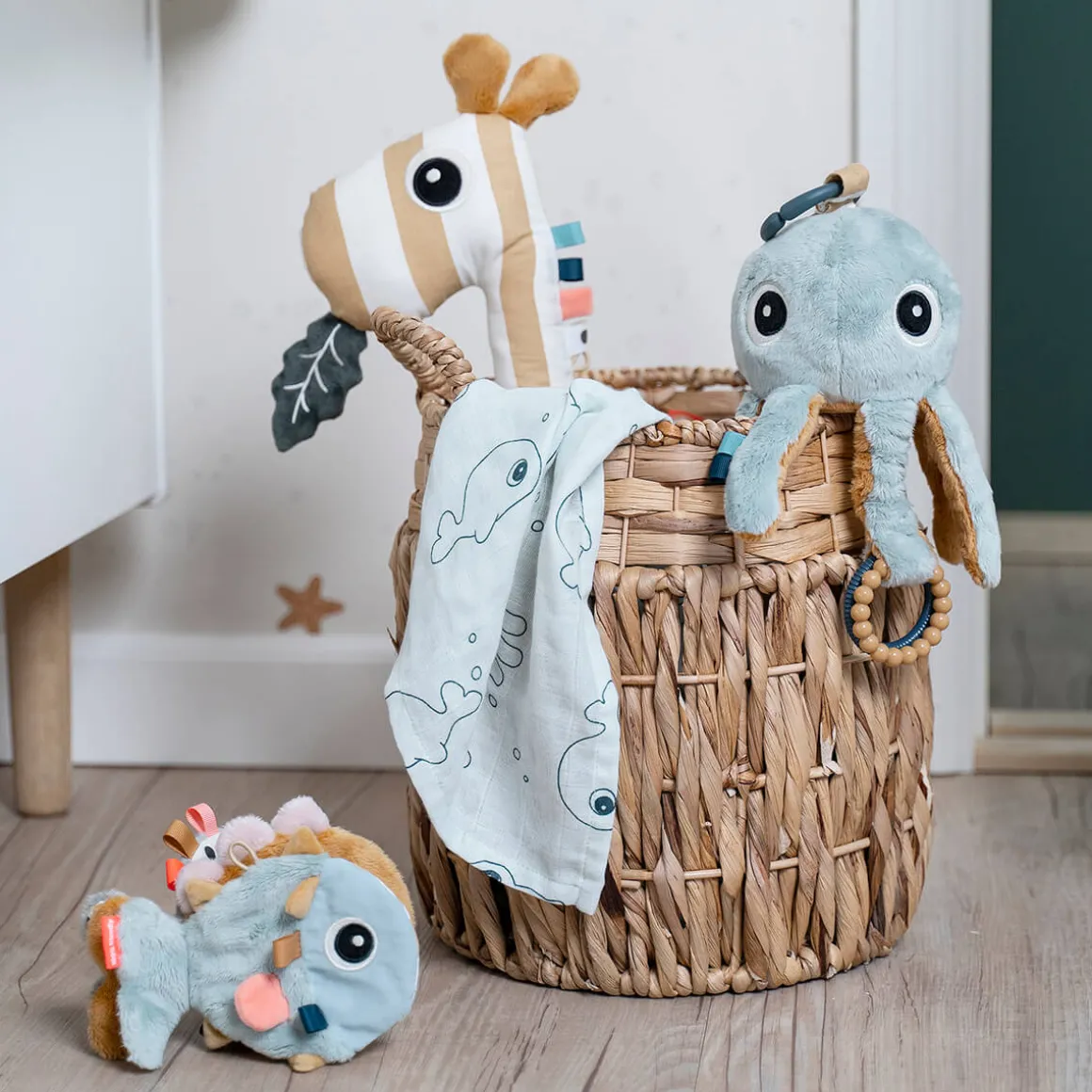 Sensory baby book - Sea friends - Colour mix
