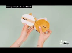 Sensory baby book - Sea friends - Colour mix
