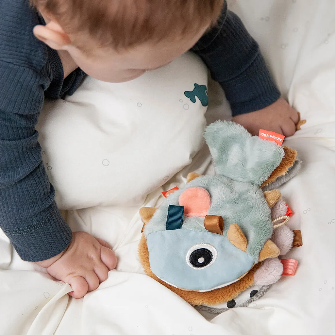 Sensory baby book - Sea friends - Colour mix