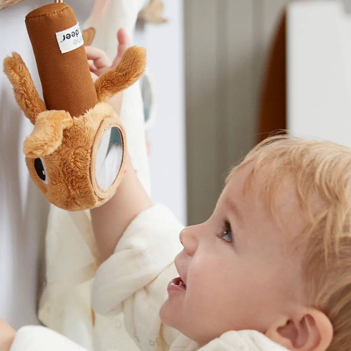 Sensory rattle mirror - Jelly - Powder