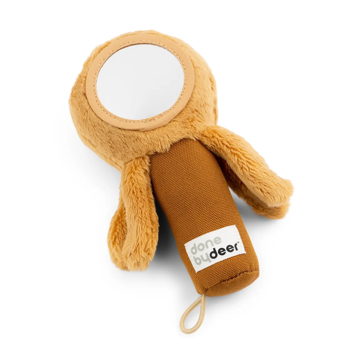 Sensory rattle mirror - Jelly - Mustard