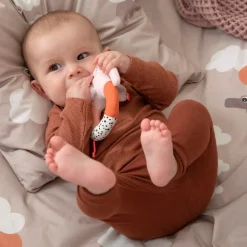 Sensory ring rattle - Elphee - Powder