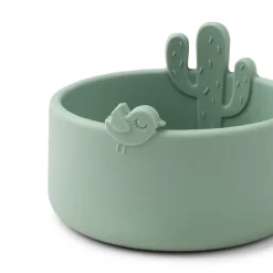 Silicone bowl set 2 pcs - Lalee - Sand/Green