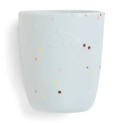 Silicone dinner set - Confetti - Blue