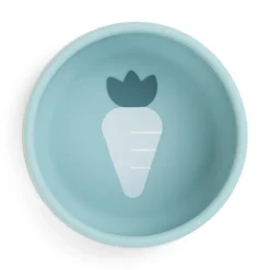 Silicone first meal set - Blue