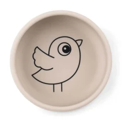 Silicone first meal set - Birdee - Sand