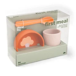 Silicone first meal set - Papaya