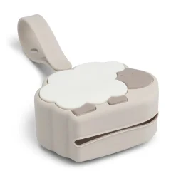 Silicone pacifier pouch - Sheepy - Sand