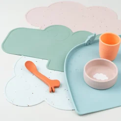 Silicone placemat - Confetti - Powder