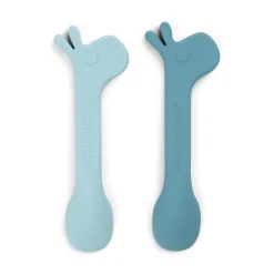 Silicone spoon 2-pack - Lalee - Blue