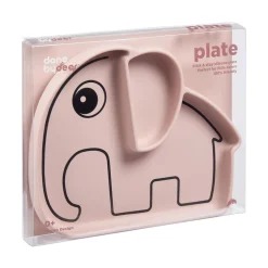 Silicone Stick & Stay plate - Elphee - Powder